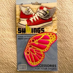 Shwings Pink and Yellow Butterfly